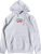 Baker Arch Logo Hd/swt Xl-heather Grey - Skateboard Sweatshirt
