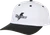 Thunder Bolt Script Strapback Adj-white/black - Skateboard Hat