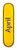 April Team Og Logo Yellow/purple Mini Deck 7.37 - Skateboard Deck