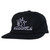Krooked Tarragon Snapback Black - Skateboard Hat