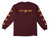 Spitfire Og Split Bighead Fade Fill Sleeve Maroon Ls M