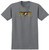 Anti-hero Eagle Grey Premium Ss L - Skateboard Tshirt