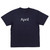 April Og Logo Navy Ss M - Skateboard Tshirt