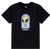 Alien Workshop Believe Black Ss L - Skateboard Tshirt