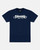 Thrasher Spanky Clouds Navy Ss Xl - Skateboard Tshirt