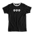 Zero - 3 Skull Ringer Ss M-blk/wht - Skateboard Tshirt