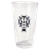 Dogtown - 50 Years Cross Logo Pint Glass 16oz Clr/blk