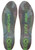 Footprint Kingfoam Elite Quantum Heel Infinity Foam Grey Camo/green High 5mm Toe/10mm Heel Insoles Medium (5-10.5)