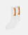 Thrasher Flame Socks White - Skateboard Socks