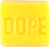 Dope Skate Wax - Skate Wax Bar Pineapple Express Yellow - Skateboard Wax