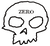Zero - Skull Decal Single - Skateboard Decal