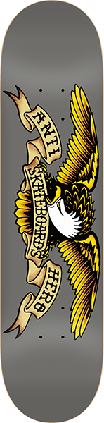 Anti Hero - Classic Eagle Larger Deck - 8.25 Grey - Skateboard Deck