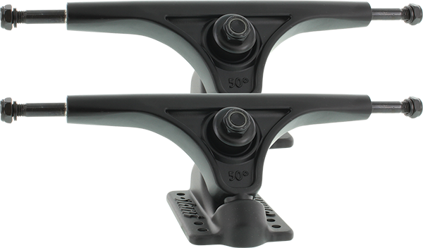 Slant - Inverted Truck 180mm Flat Black - Skateboard Trucks (Pair)