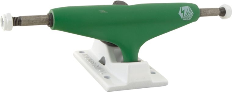 Industral Trucks - Iv 5.25 Boston Grn/wht W/wht Logo Ppp - Skateboard Trucks (Pair)