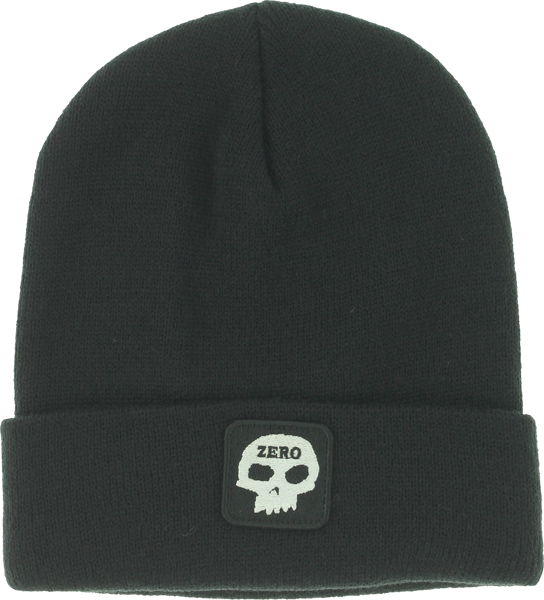 Zero - Skull Patch Beanie Black