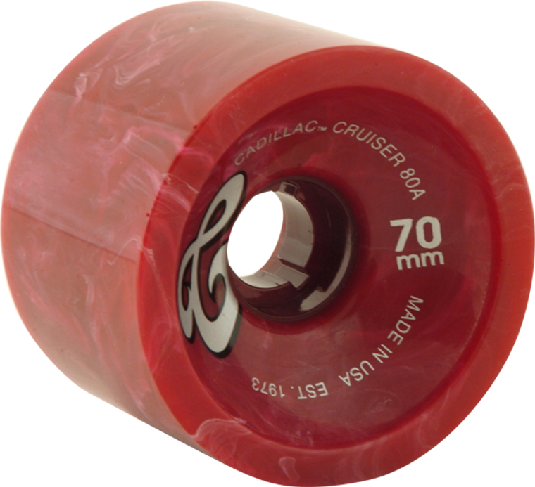 Cadillac - Cruiser 70mm Maroon Marble (Wheels - Set Of Four)