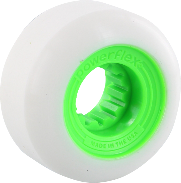 Powerflex - Gumball 56mm 83b Wht/lime (Wheels - Set Of Four)