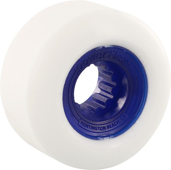 Powerflex - Gumball 58mm 83b Wht/blue (Wheels - Set Of Four)