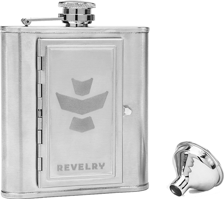 Revelry - Accomplice Flask Silver