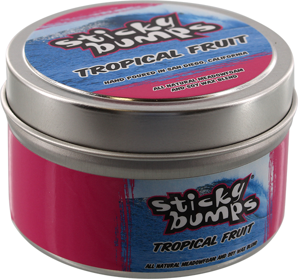 Sticky Bumps - Bumps Candle 4oz Tin Tropical Fruit