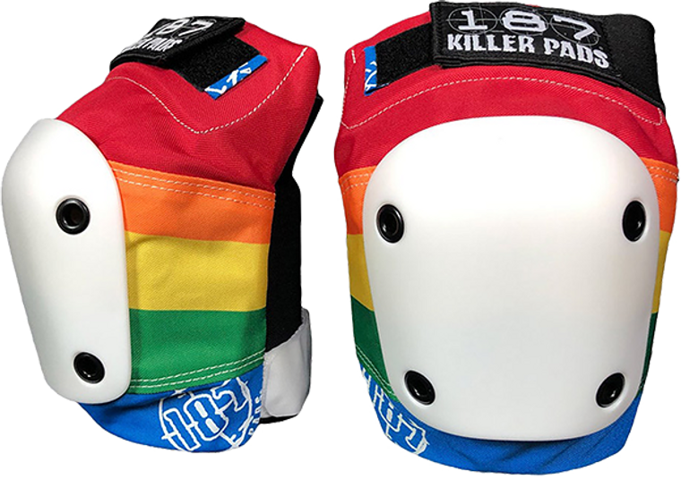 187 - Slim Knee Pads S-rainbow - Skateboard Pads