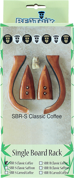 Beatnick - Surfboard Single Board Rack Coffee