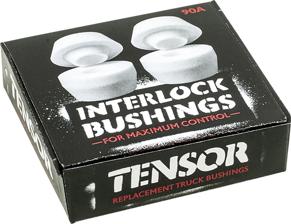 Tensor - Interlock Bushings Set 90a White - Skateboard Bushings