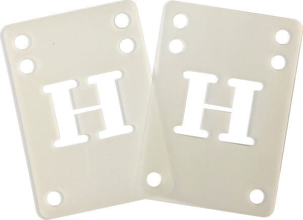 Unbranded - H-block Riser Set 2mm Clear 2pcs - Skateboard Risers