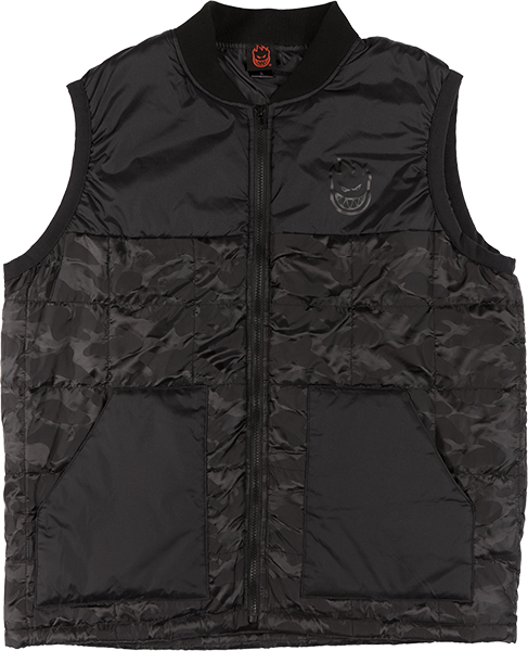 Spitfire - Lil Bighead Vest S-camo/blk