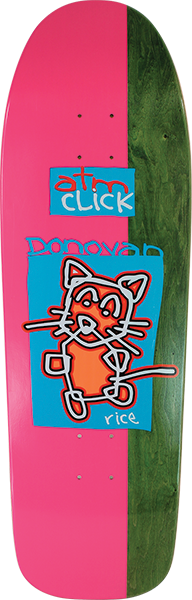 Atm - Rice Cat Deck-10x31.2 - Skateboard Deck
