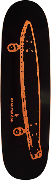 Crailtap - Midnight Rainbow Deck-9.12x32.62 Blk/asst - Skateboard Deck