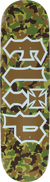 Flip - Hkd Combat Deck-8.0 Brown - Skateboard Deck
