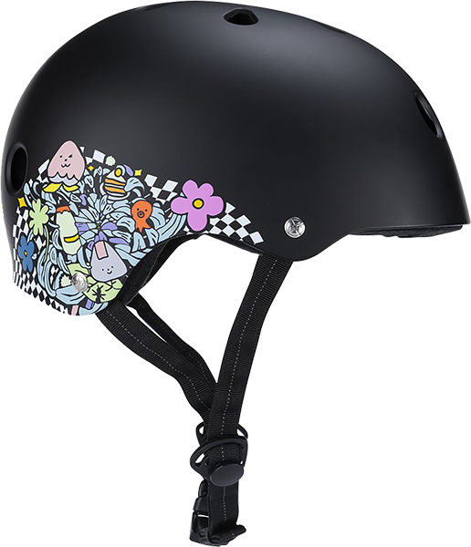 187 - Pro Sweatsaver Helmet S-lizzie Matte Blk - Skateboard Helmet