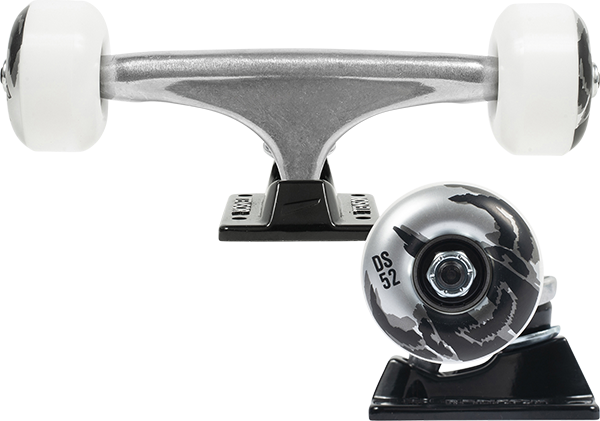 Tensor - Assembly 5.25 Raw/blk W/52mm Dissent - Skateboard Trucks (Pair)