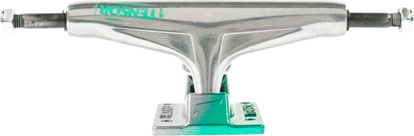 Tensor - Reg Aluminum 5.5 Raw/green Fade - Skateboard Trucks (Pair)