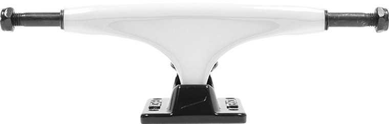 Tensor - Reg Alloy 5.0 Wht/blk - Skateboard Trucks (Pair)