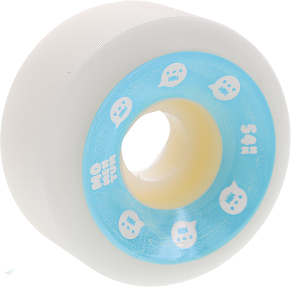 Momentum - Spiral V2 54mm 101a Wht/blue - Skateboard Wheels (Set of Four)