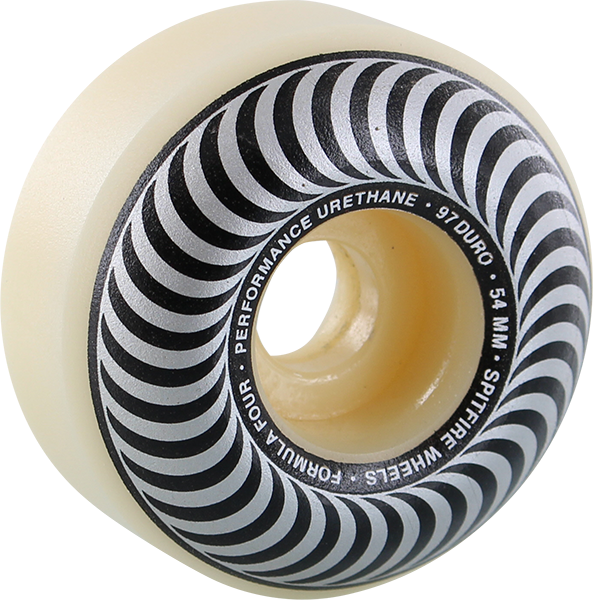 Spitfire - F4 97a Classic 54mm Nat W/sil - Skateboard Wheels (Set of Four)