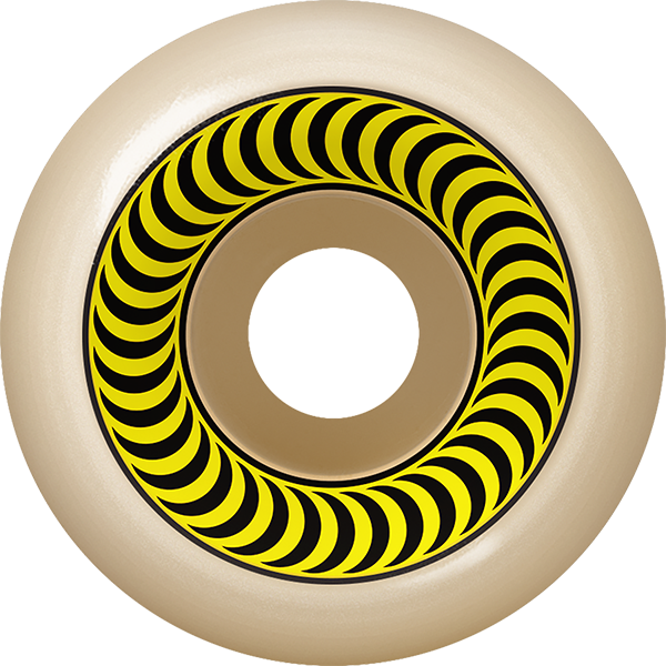 Spitfire - F4 99a Og Classics 55mm Nat W/yel - Skateboard Wheels (Set of Four)