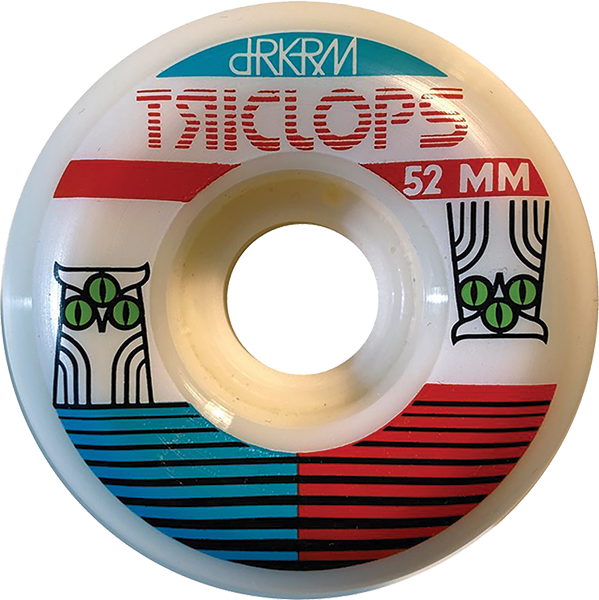 Triclops - Strix 52mm 99a White - Skateboard Wheels (Set of Four)