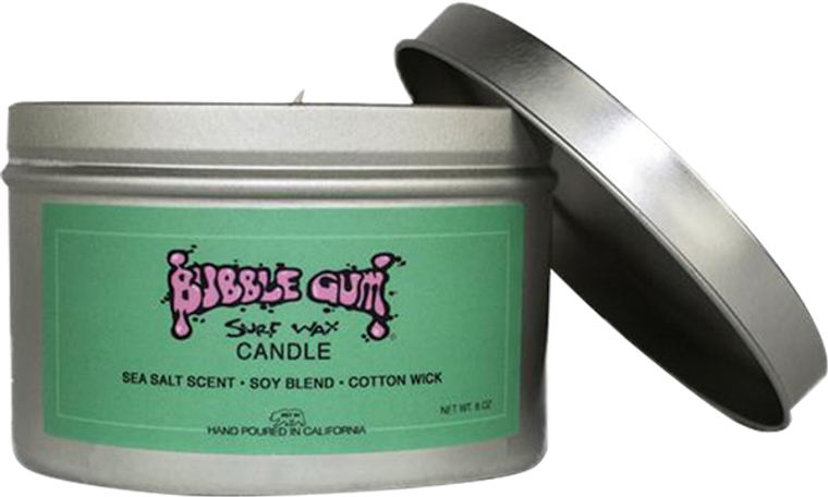 Bubble Gum - Gum 6oz Tin Candle Sea Salt
