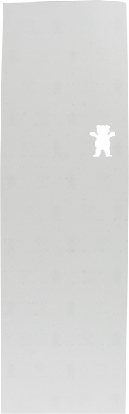 Grizzly Griptape - 1-sheet 10" Bear Cutout Grip Clear - Skateboard Grip Tape