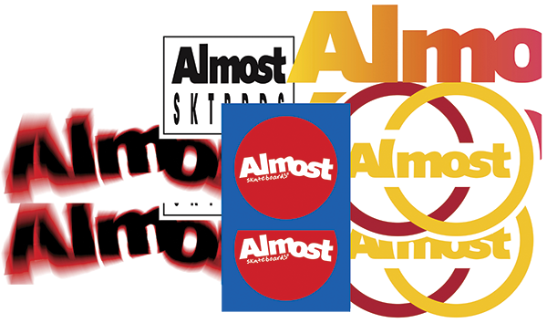 Almost - Assorted 10/pk Stickers