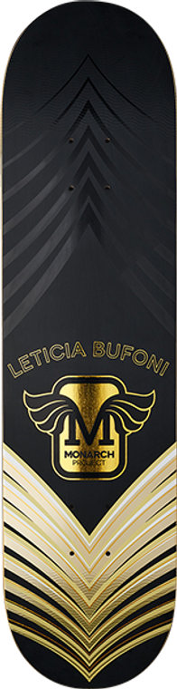 Monarch - Bufoni Horus Deck-8.0 Blk/gold/gold R7 - Skateboard Deck