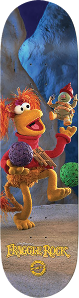 Madrid - X Fraggle Rock Red Deck-8.25 - Skateboard Deck