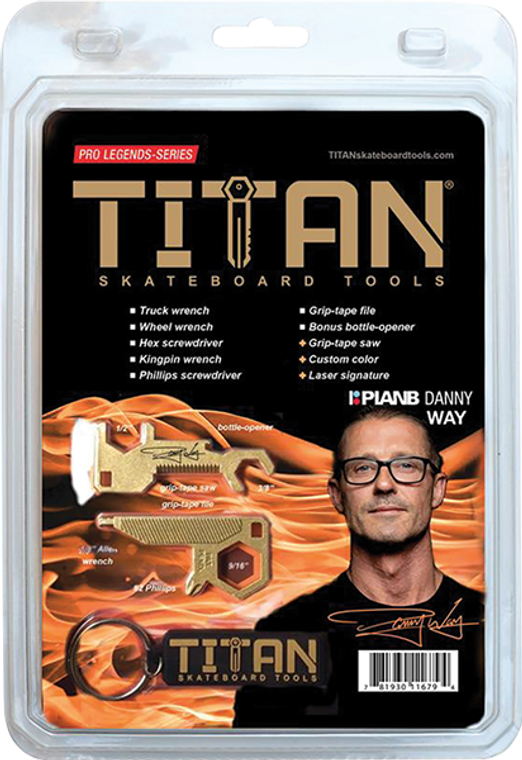 Titan - Skate Tool Danny Way Gold