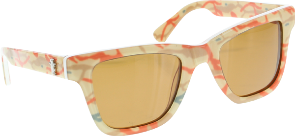 Grizzly Griptape - Branch Camo Sunglasses Tan/org