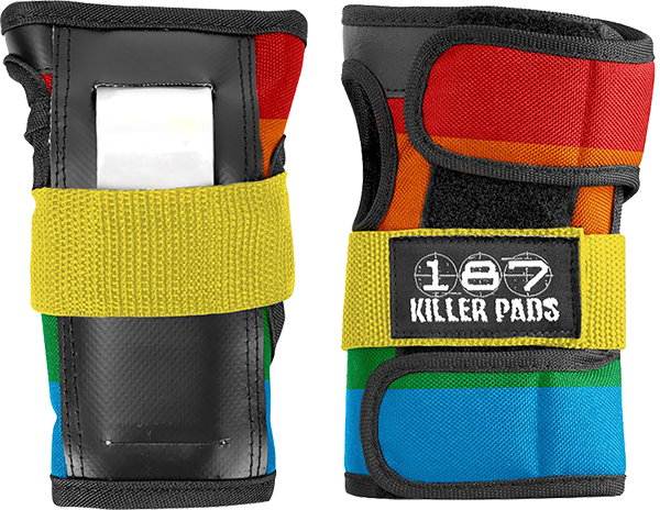 187 - Wrist Guard Xs-rainbow - Skateboard Pads