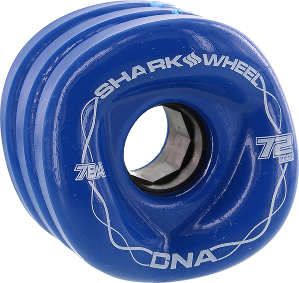 Shark Wheels - Dna 72mm 78a Ibiza Blue - Skateboard Wheels (Set of Four)