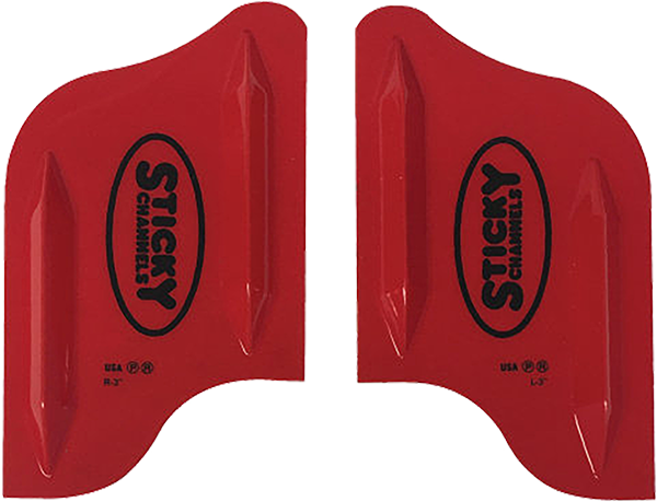 Sticky Channels - Channels Mini 3" Red